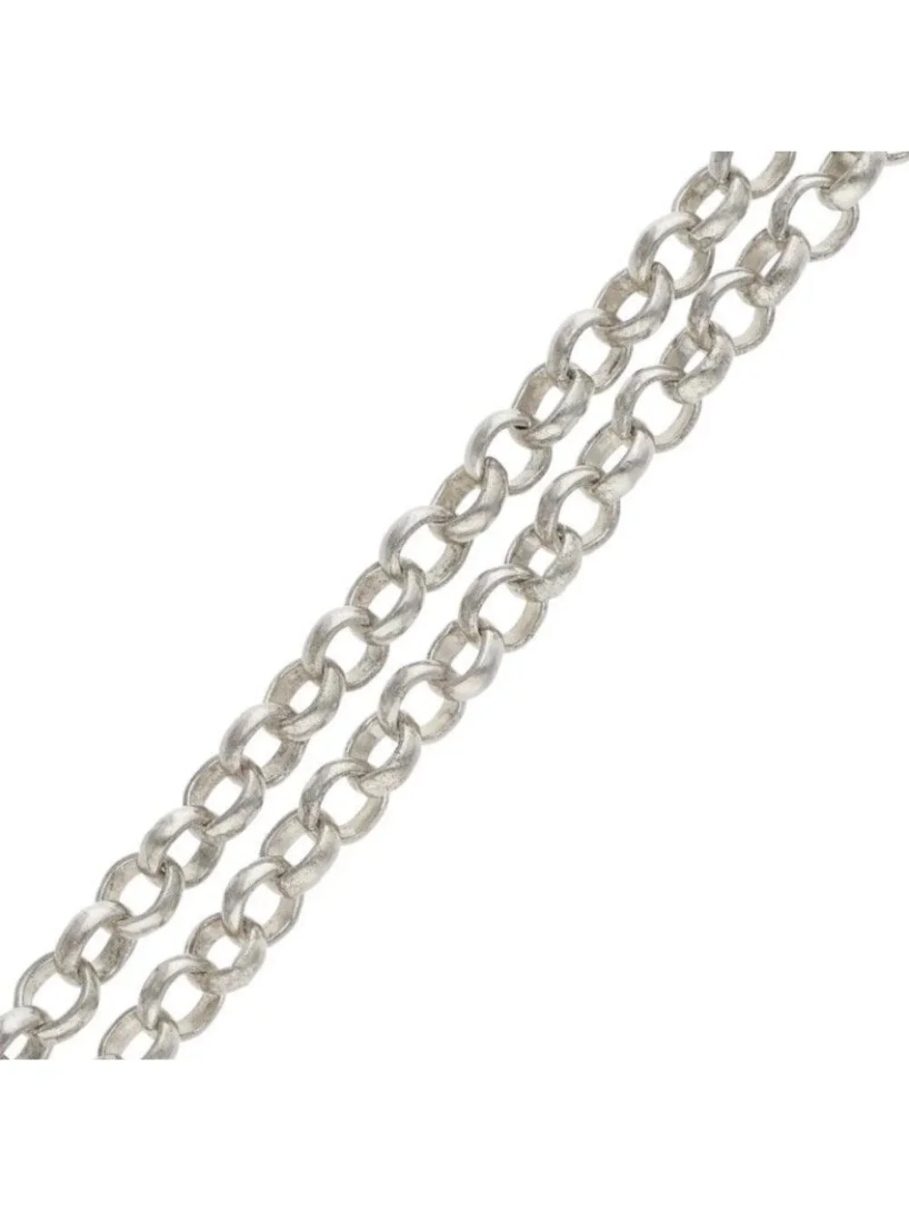 Chrome Hearts Neckchain Roll Chain Silver Necklace